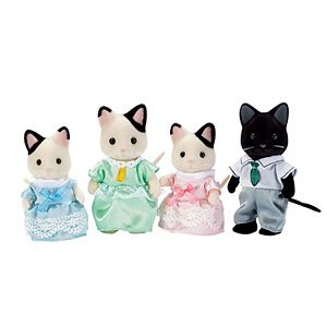 Calico Critters Tuxedo Cat Family Set
