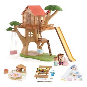 Calico Critters Adventure Treehouse Gift Set