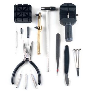 Stalwart 16-Piece Professional Watch Repair Tool Kit