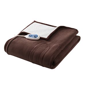 Woolrich Heated Plush & Berber Throw