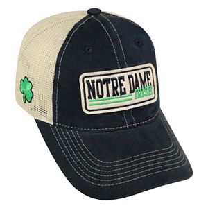 Adult Top of the World Notre Dame Fighting Irish Patches Adjustable Cap