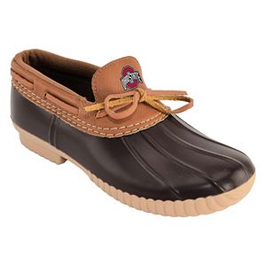 Women's Ohio State Buckeyes Low Duck Step-In Shoes