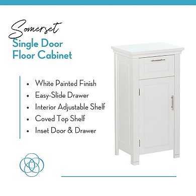 RiverRidge Home Somerset One Door Storage Floor Cabinet