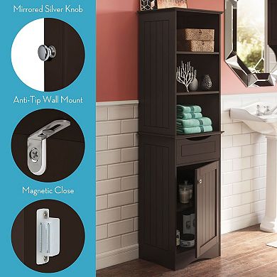 RiverRidge Home Ashland Tall Floor Cabinet