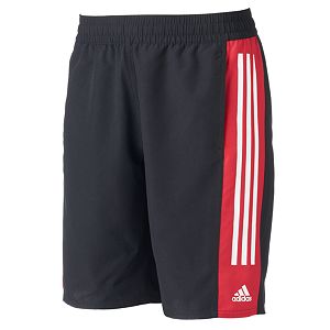 Men's adidas Colorblock Microfiber Volley Swim Trunks
