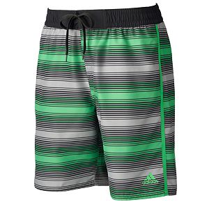 Men's adidas Energy Striped Microfiber Volley Swim Trunks
