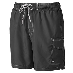 Big & Tall SONOMA Goods for Life™ Microfiber Swim Trunks