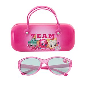 Girls 4-6x Shopkins Ice Cream Kate, Fairy Crumbs & D'lish Donut Sunglasses & Case Set