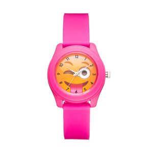 Limited Too Kids' Winking Stuck Out Tongue Emoji Watch