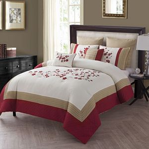 VCNY 7-piece Cherry Blossom Comforter Set