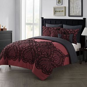 VCNY 7-piece Paisley Comforter Set