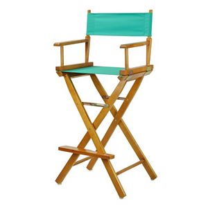Casual Home 30'' Honey Finish Director's Chair Bar Stool