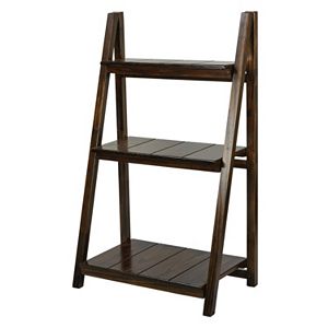 Casual Home Manhasset Slatted 3-Shelf Folding Bookcase