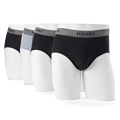 Big & Tall Hanes Ultimate 4-pack Tagless Stretch Briefs