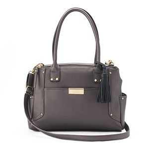 Rosetti Thea Triple-Entry Tassel Satchel