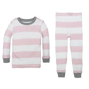 Baby Burt's Bees Baby Organic Rugby Stripe Pajama Set