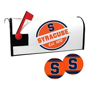 Syracuse Orange Magnetic Mailbox Cover & Decal Set