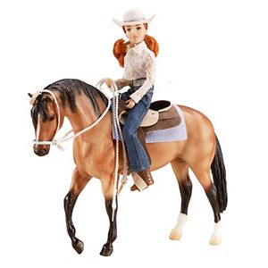 Breyer Traditional Series Western Let's Go Riding Set