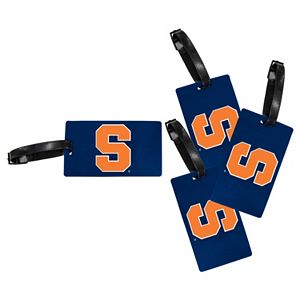 Syracuse Orange 4-Pack Luggage Tag Set