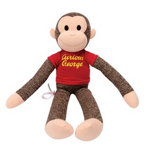Schylling Curious George Sock Monkey