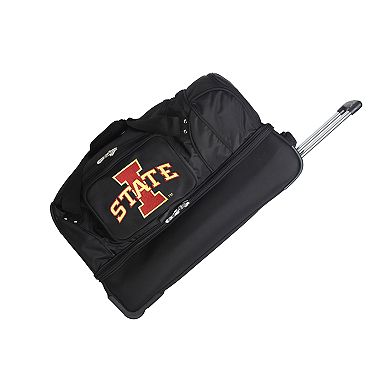 Iowa State Cyclones 27-Inch Wheeled Drop-Bottom Duffle Bag