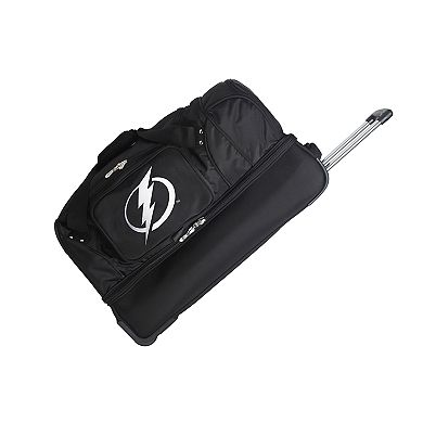 Tampa Bay Lightning 27-Inch Wheeled Drop-Bottom Duffle Bag