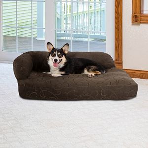 Paus Deluxe Jacquard Chaise Lounge Pet Bed
