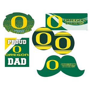 Oregon Ducks Proud Dad 6-Piece Decal Set