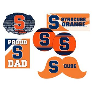 Syracuse Orange Proud Dad 6-Piece Decal Set