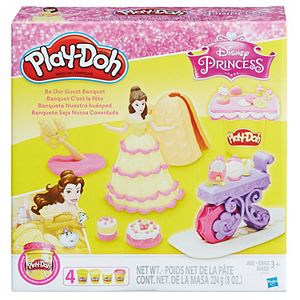 Disney Princess Belle Be Our Guest Banquet Playset by Play-Doh