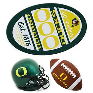 Oregon Ducks Helmet 3-Piece Magnet Set