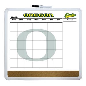 Oregon Ducks Dry Erase Cork Board Calendar