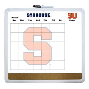 Syracuse Orange Dry Erase Cork Board Calendar