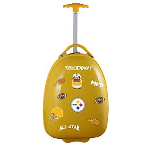 Children's Pittsburgh Steelers Hardshell Wheeled Luggage Pod