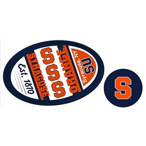 Syracuse Orange Jumbo Tailgate & Mascot Peel & Stick Decal Set