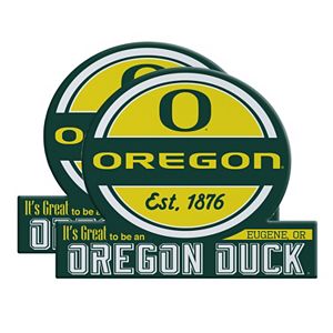 Oregon Ducks Jumbo Tailgate Magnet 2-Pack