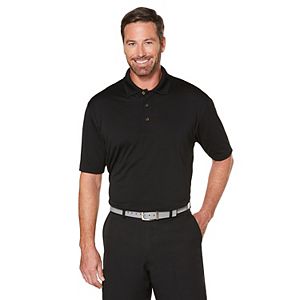 Men's Grand Slam Regular-Fit Striped Performance Golf Polo
