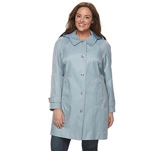 Plus Size Towne by London Fog Hooded Walker Jacket