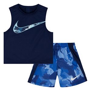 Baby Boy Nike Legacy Tank Top & Shorts Set