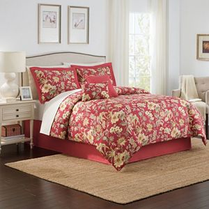Traditions by Waverly 4-piece Honeymoon Comforter Set