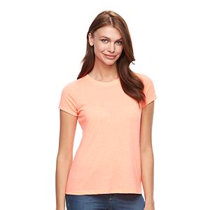 Women's Apt. 9® Essential Marled Crewneck Tee