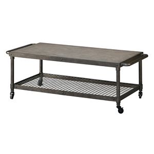 Madison Park Wire Mesh Coffee Table