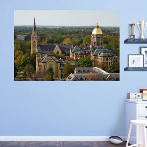 Notre Dame Fighting Irish Campus Mural Wall Decal by Fathead
