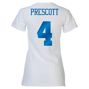 Women's Dallas Cowboys Dak Prescott Player Tee
