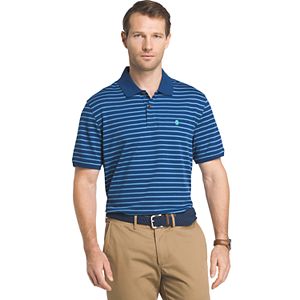 Men's IZOD Sportflex Classic-Fit Feeder-Striped Performance Polo
