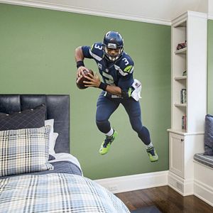 Seattle Seahawks Russell Wilson Real Big Wall Decal by Fathead