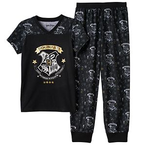 Girls 7-16 Harry Potter Hogwarts Pajama Set