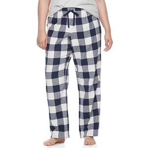 Juniors' Plus Size SO® Pajamas: Naptime Squad Flannel Pants
