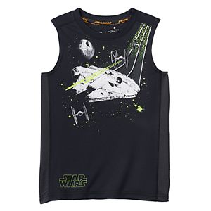 Boys 4-7x Star Wars a Collection for Kohl's Textured Mesh Tank Top by Jumping Beans®