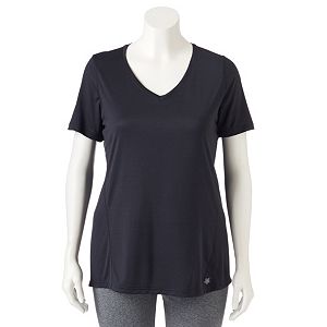 Plus Size Tek Gear® V-Neck Performance Tee